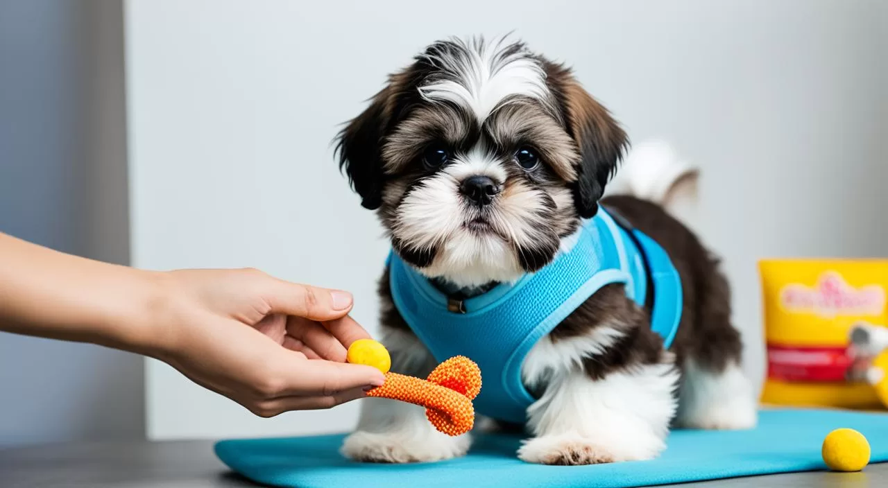 Adestramento de shih tzu filhote