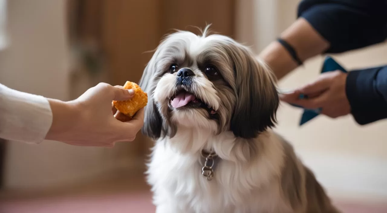 Adestramento de shih tzu