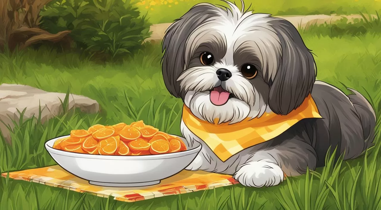 Shih tzu pode comer manga