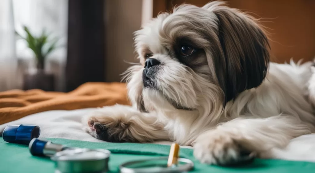 cuidados com a saúde do shih tzu