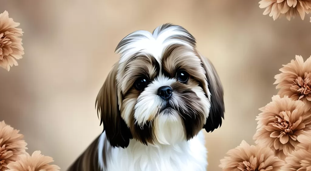 Aparência do Shih Tzu Marrom