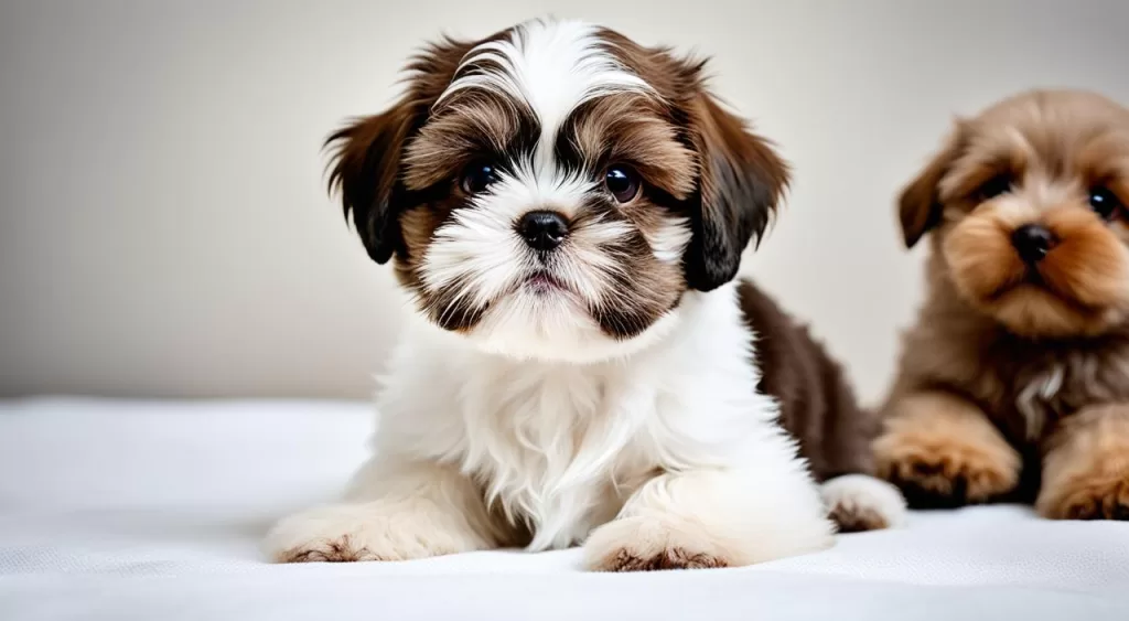 Como escolher um filhote de cachorro Shih Tzu Chocolate