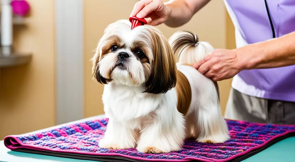 Cuidados com o Pelo Marrom Claro do Shih Tzu