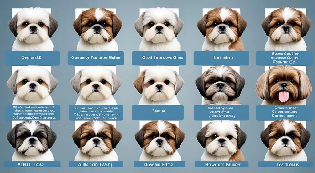 Genética da Cor Marrom em Shih Tzu
