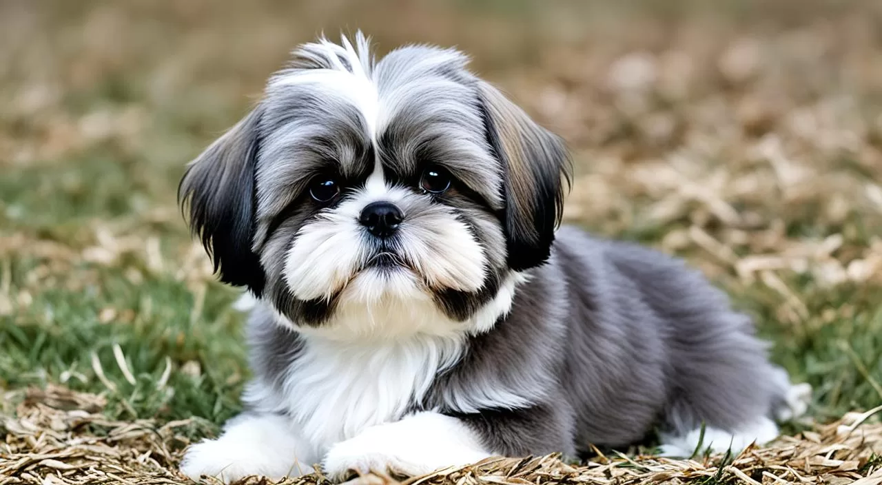 Shih Tzu Cinza