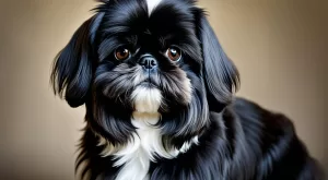 Shih Tzu Preto: A Beleza Intensa dos pelos escuros