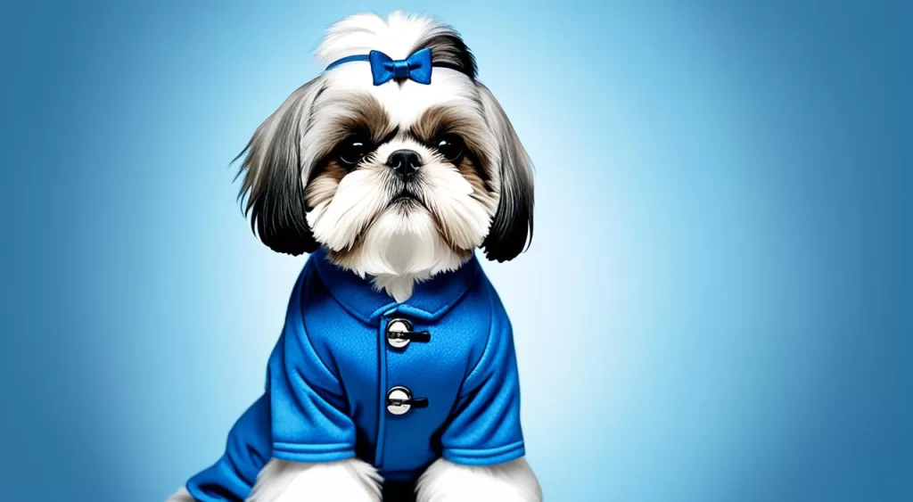 Tendências em Coloração Azul para Shih Tzu