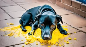 Cachorro vomitando amarelo? Veja o que pode ser e o que fazer!