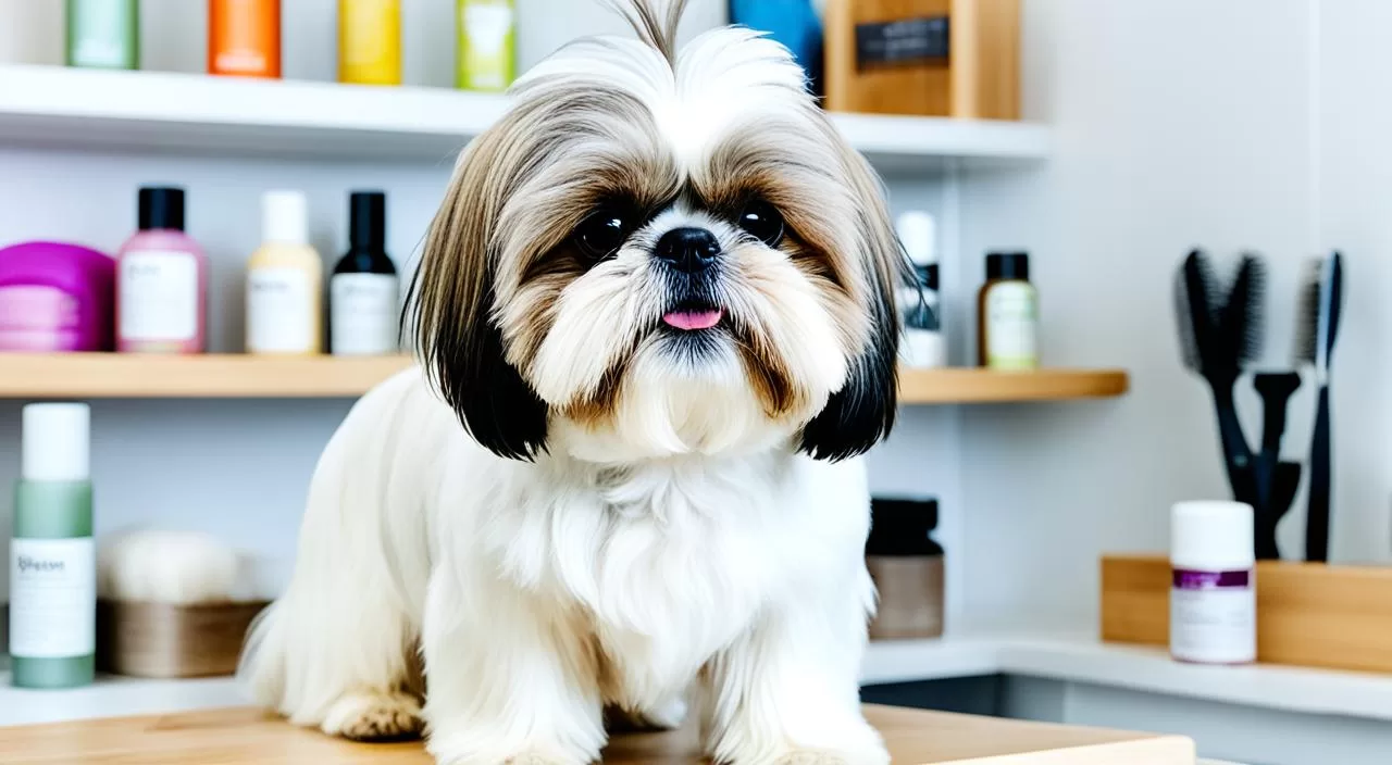 Cuidados com o Pelo do Shih Tzu