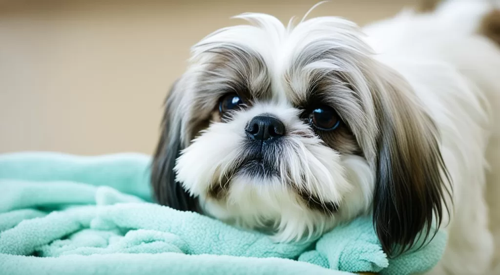 Cuidados com os olhos do Shih Tzu