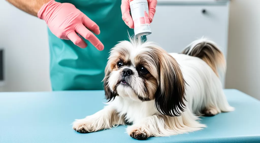 Dermatite em Shih Tzu Dermatite em Shih Tzu