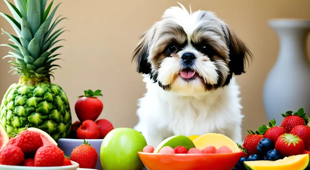 Frutas permitidas para Shih Tzu