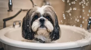 Higiene do Shih Tzu: Banho, Tosa e Cuidados Essenciais