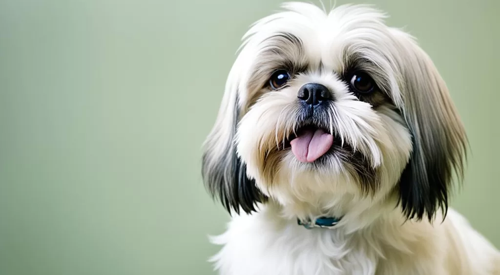 Pele seca em Shih Tzu Pele seca em Shih Tzu