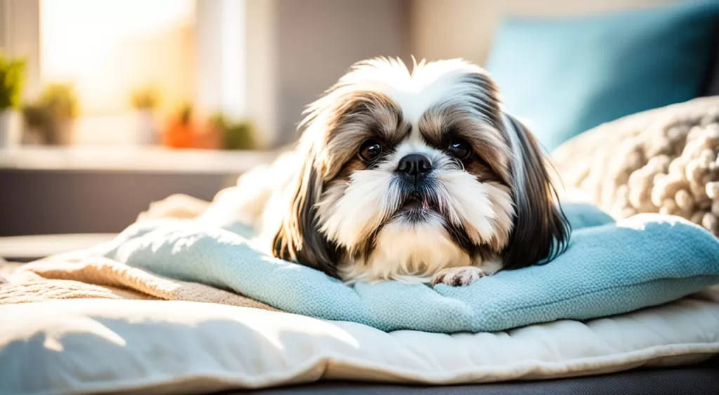 Shih Tzu Idoso - Conforto e Suporte