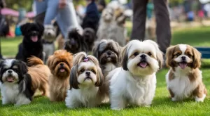 Shih Tzu Sociável: Fazendo Novos Amigos Caninos