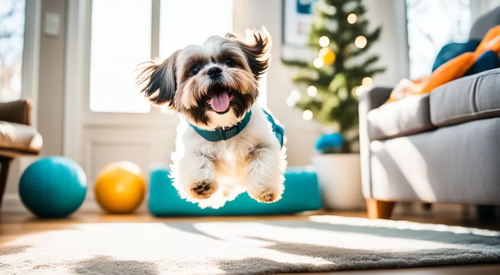 brincar com cachorro em casa
