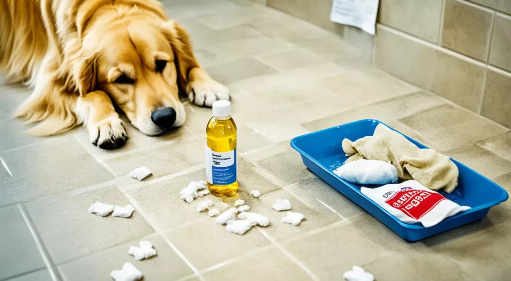 como tratar vômito amarelo em cachorro
