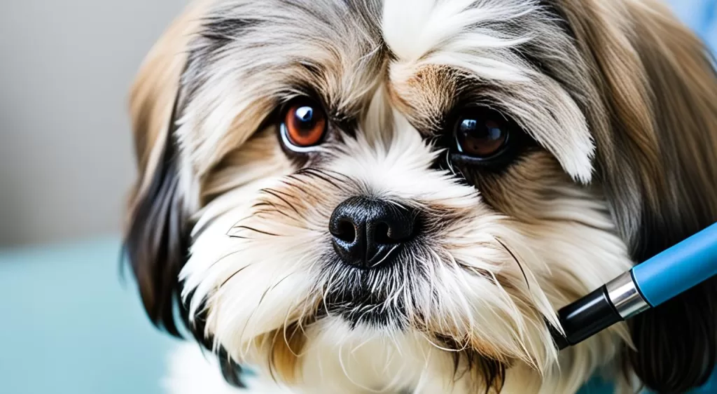 diagnóstico da otite em cães