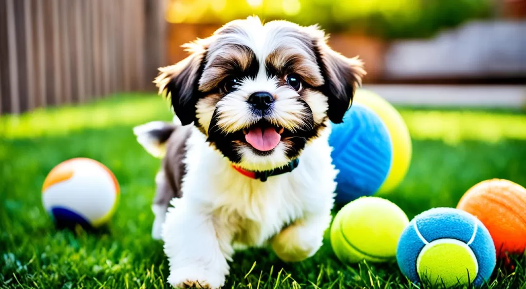 exercícios para shih tzu filhote