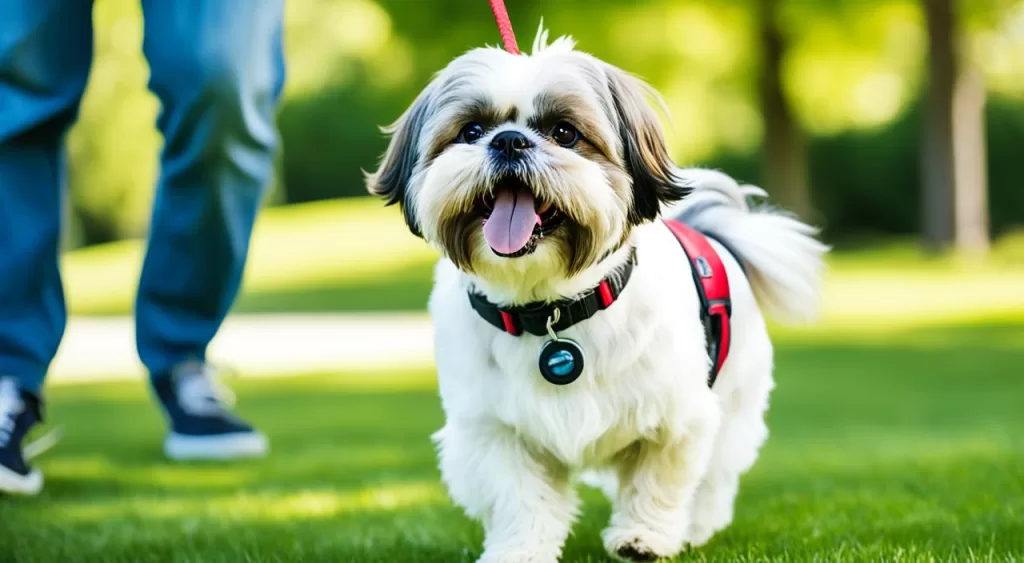 passeios diários para Shih Tzu