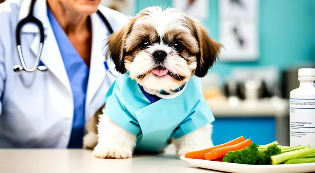saúde do filhote de shih tzu