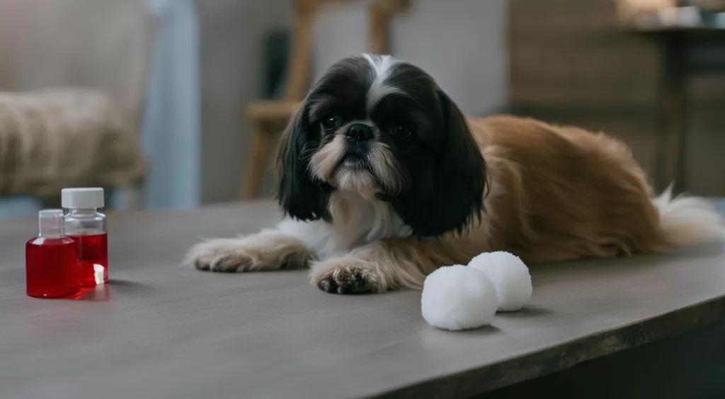sintomas da otite em cães