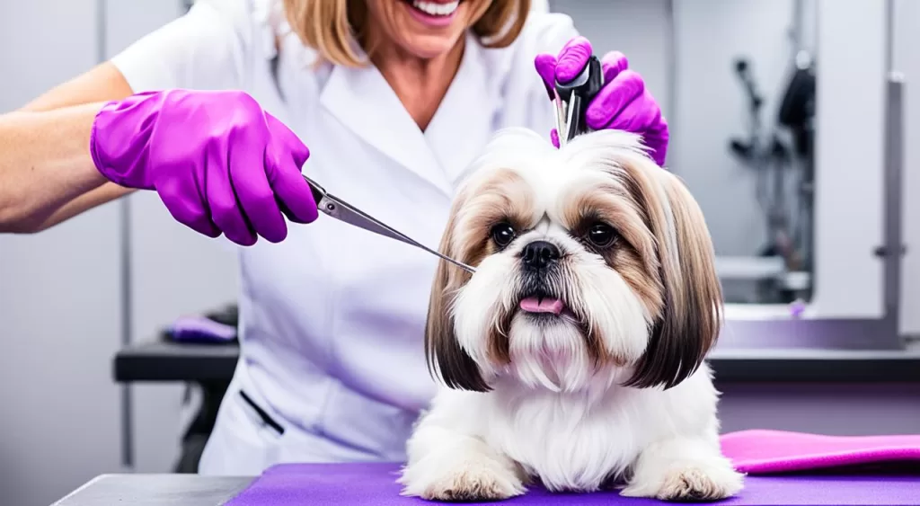 tosa higiênica Shih Tzu