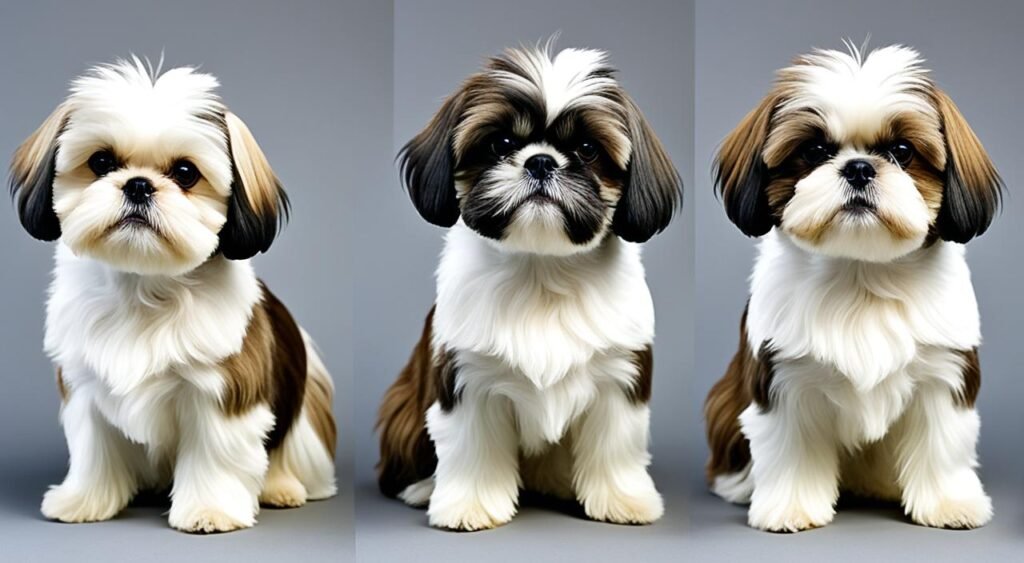 Cores do Shih Tzu