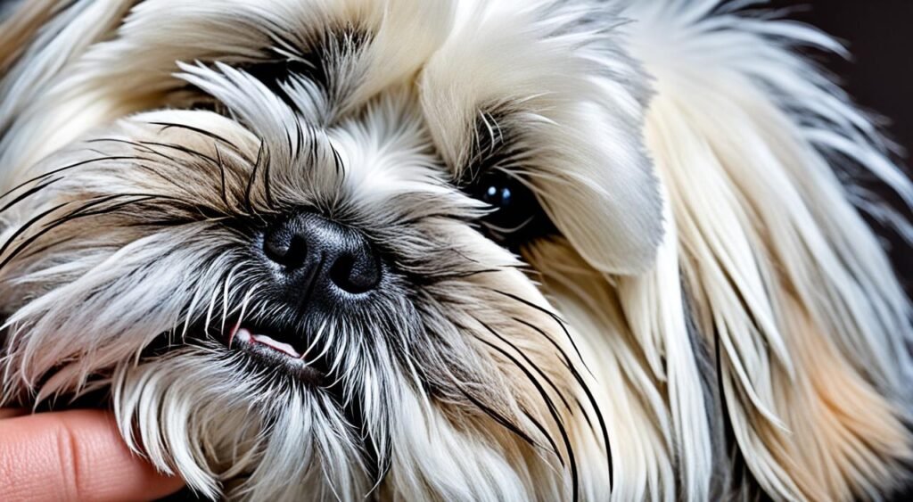 coceira em shih tzu