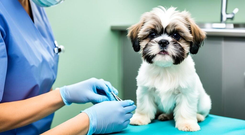 cuidados com a saúde do Shih Tzu