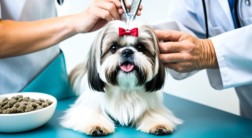cuidados com a saúde shih tzu