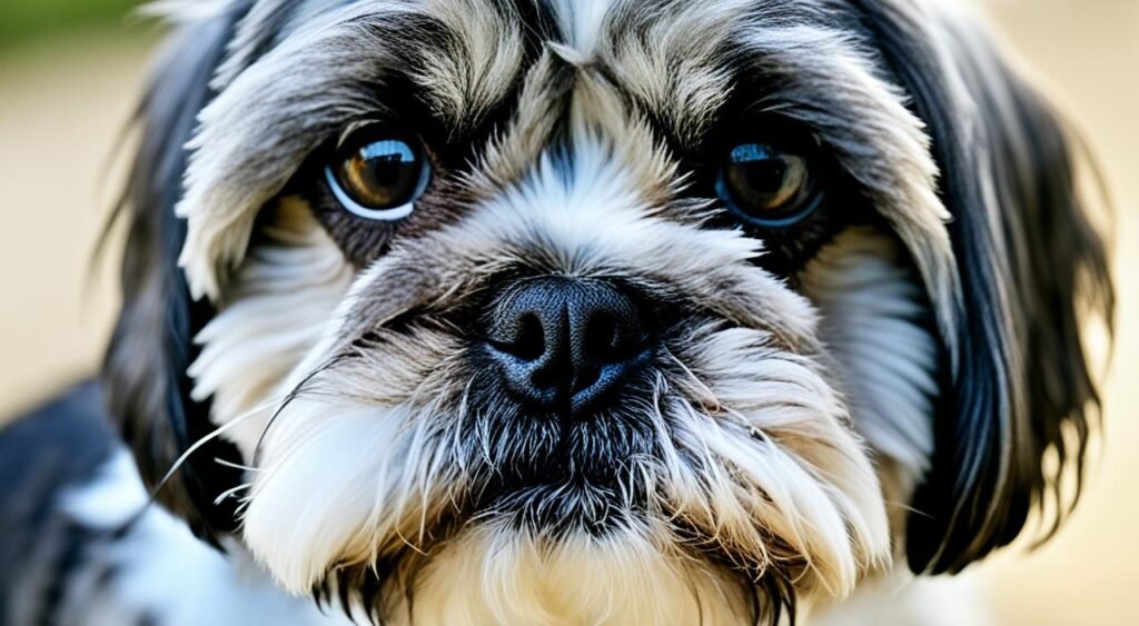 sinais de envelhecimento em shih tzu