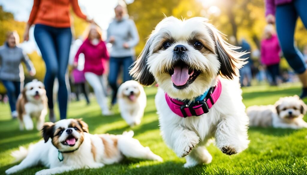 Socialização do Shih Tzu