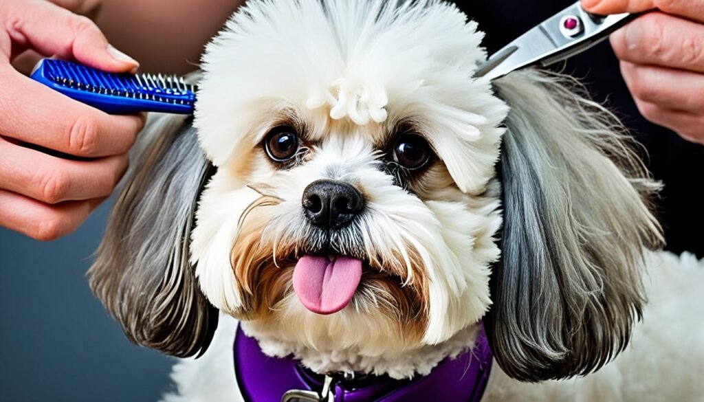 cuidados com poodle shih tzu