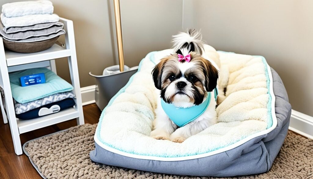preparativos para o parto shih tzu