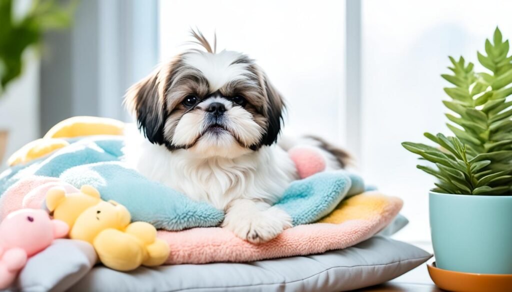 shih tzu dormindo