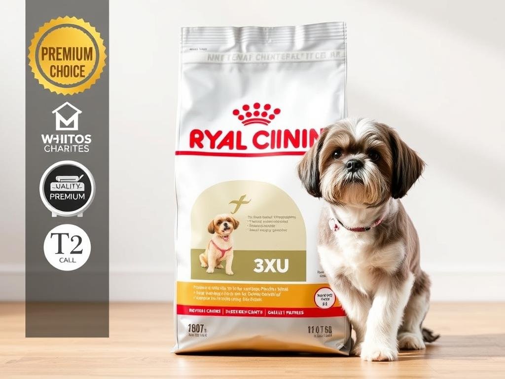 Embalagem da ração Royal Canin Shih Tzu Embalagem da ração Royal Canin Shih Tzu